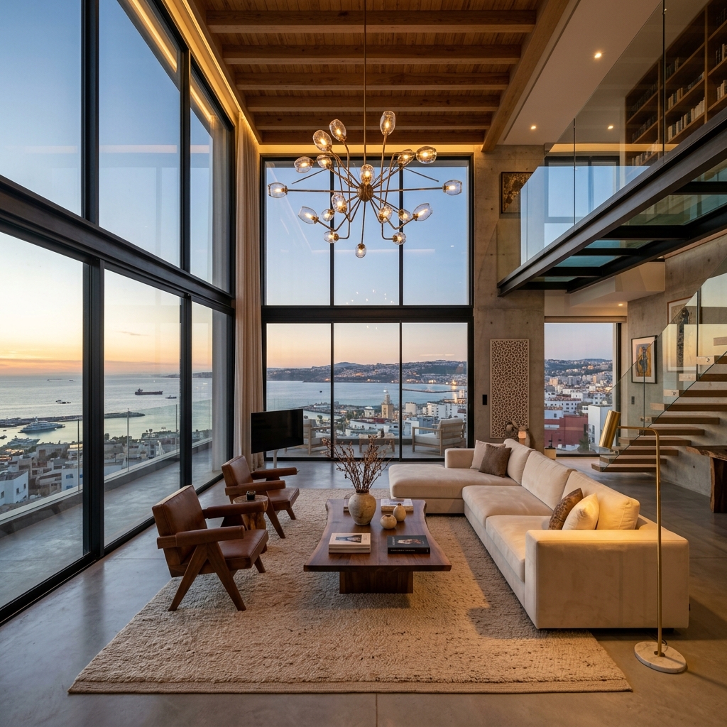 Duplex de Luxe avec Terrasse — Quartier Marchan