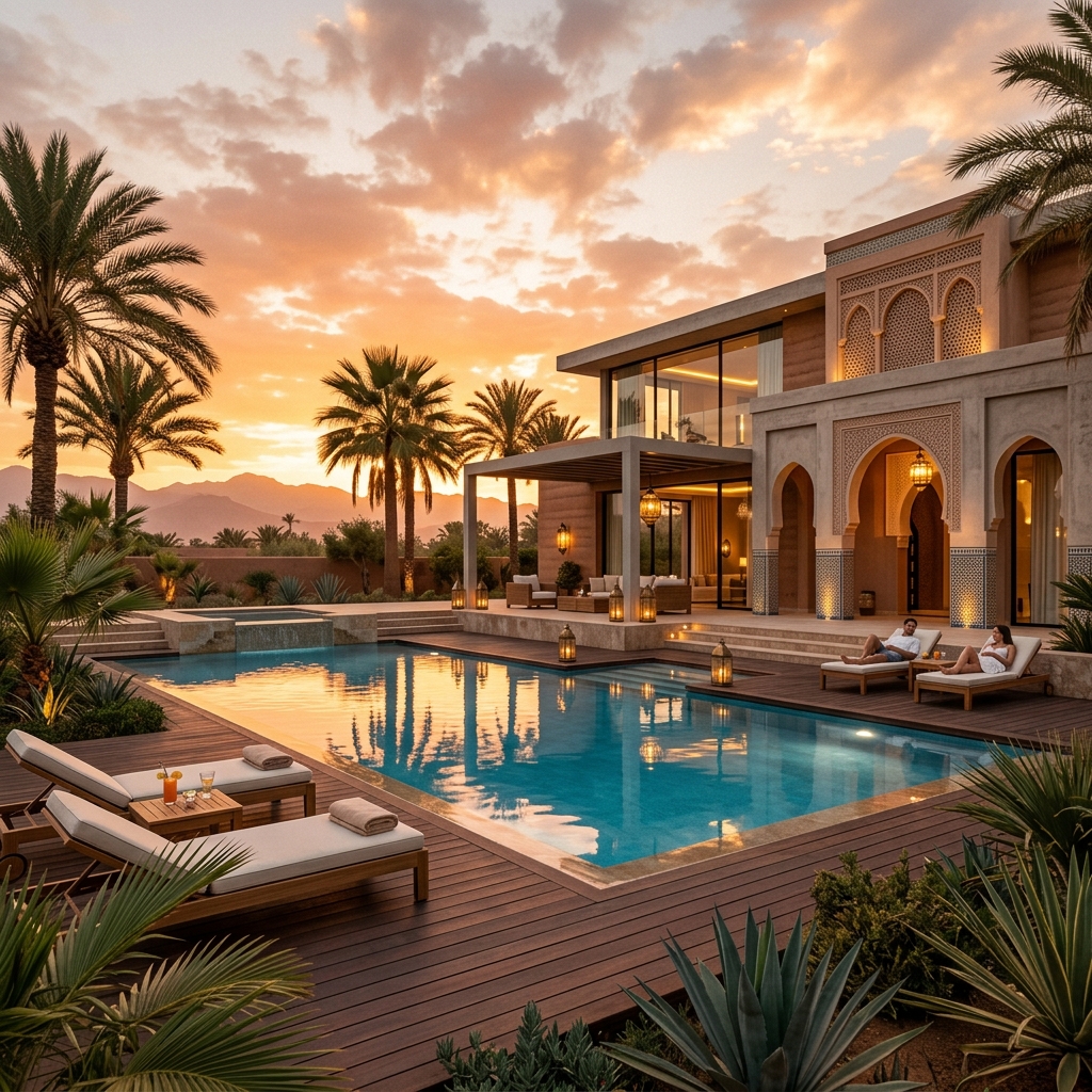 Superbe Villa Contemporaine avec Piscine